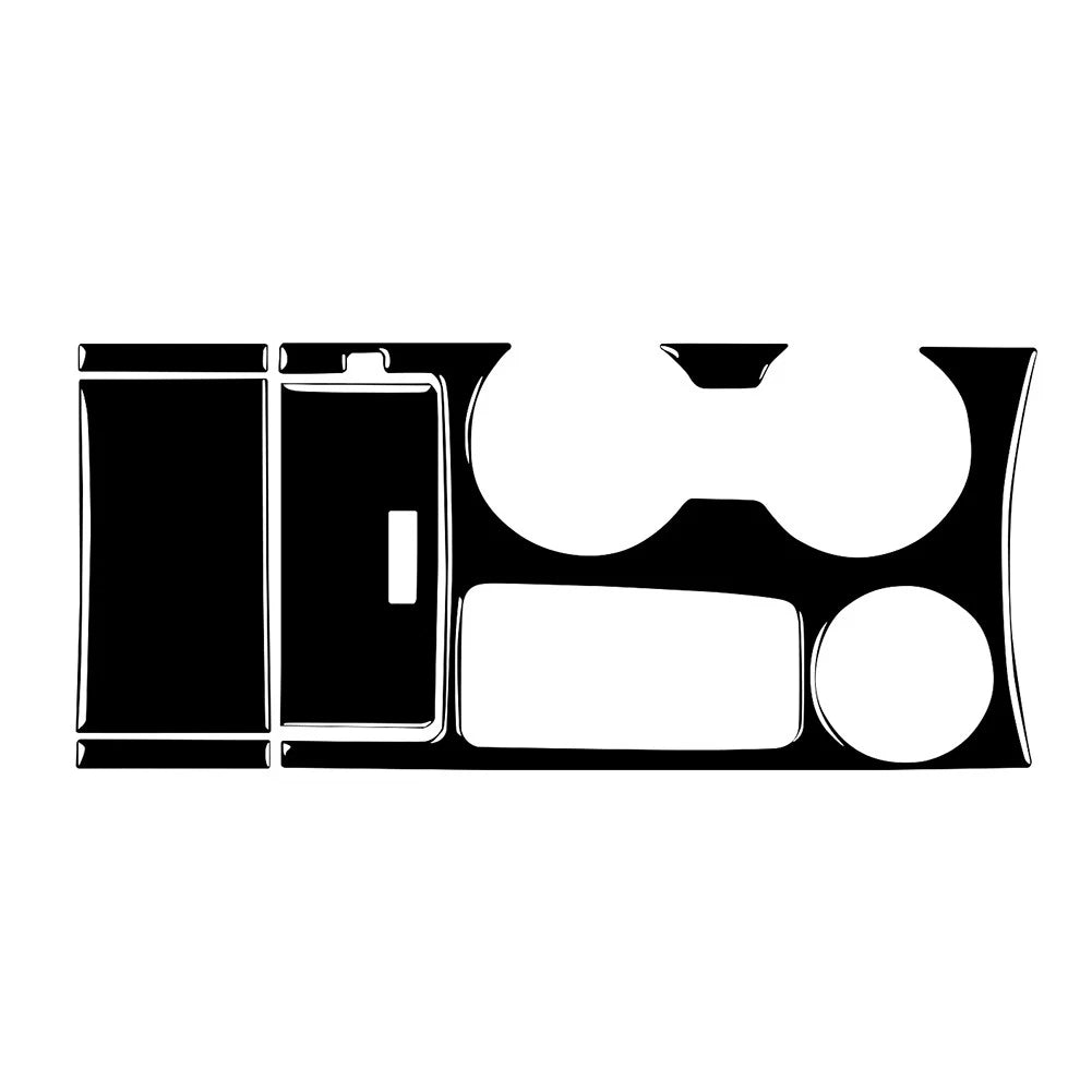Control Box Panel Cover Trim for Ford Explorer (2013–2019) Black LHD