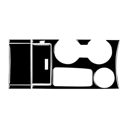 Control Box Panel Cover Trim for Ford Explorer (2013–2019) Black LHD