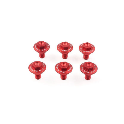 6x Front Fork Guard Bolts for Honda CR125 CRF250R 250X