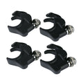 41mm Windshield Clamps for Harley Softail Night Train FXST FXDWG (1988–2013)