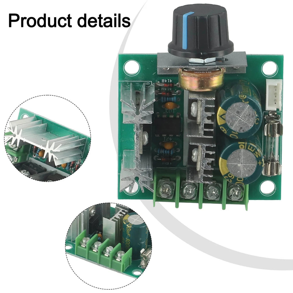 PWM Regulator 10A DC with Adjustable Potentiometers