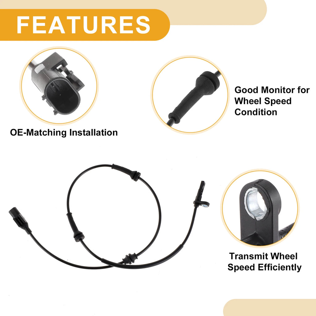 ABS Wheel Speed Sensor No. 52027751 for Jeep Compass (2007–2017)