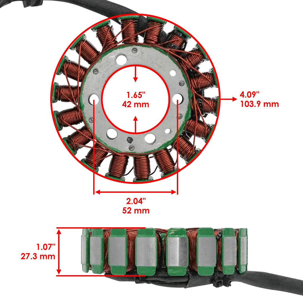 Stator Regulator Rectifier Gasket for Kawasaki Z1000 ZR1000 (2010–2013)
