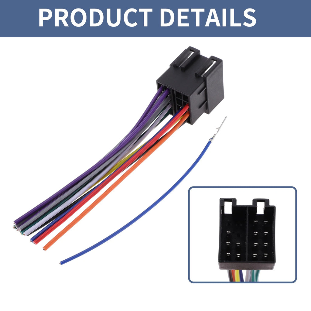 Car Stereo CD Player Wiring Harness Set for Chrysler Crossfire (2004–2007)
