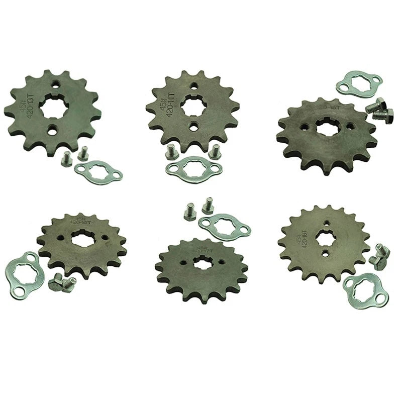 Front Engine Sprocket Gear 17mm ID for Chinese ATV 50cc-160cc