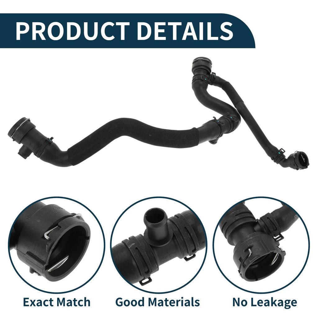 Radiator Hose No. 4G0121055AE for Audi A6 2.0L (2012–2015)