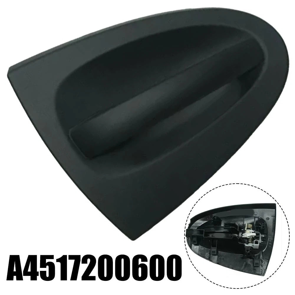 Right Exterior Door Handle for Smart For Two (451) (2007–2014) A4517200600 Black Finish