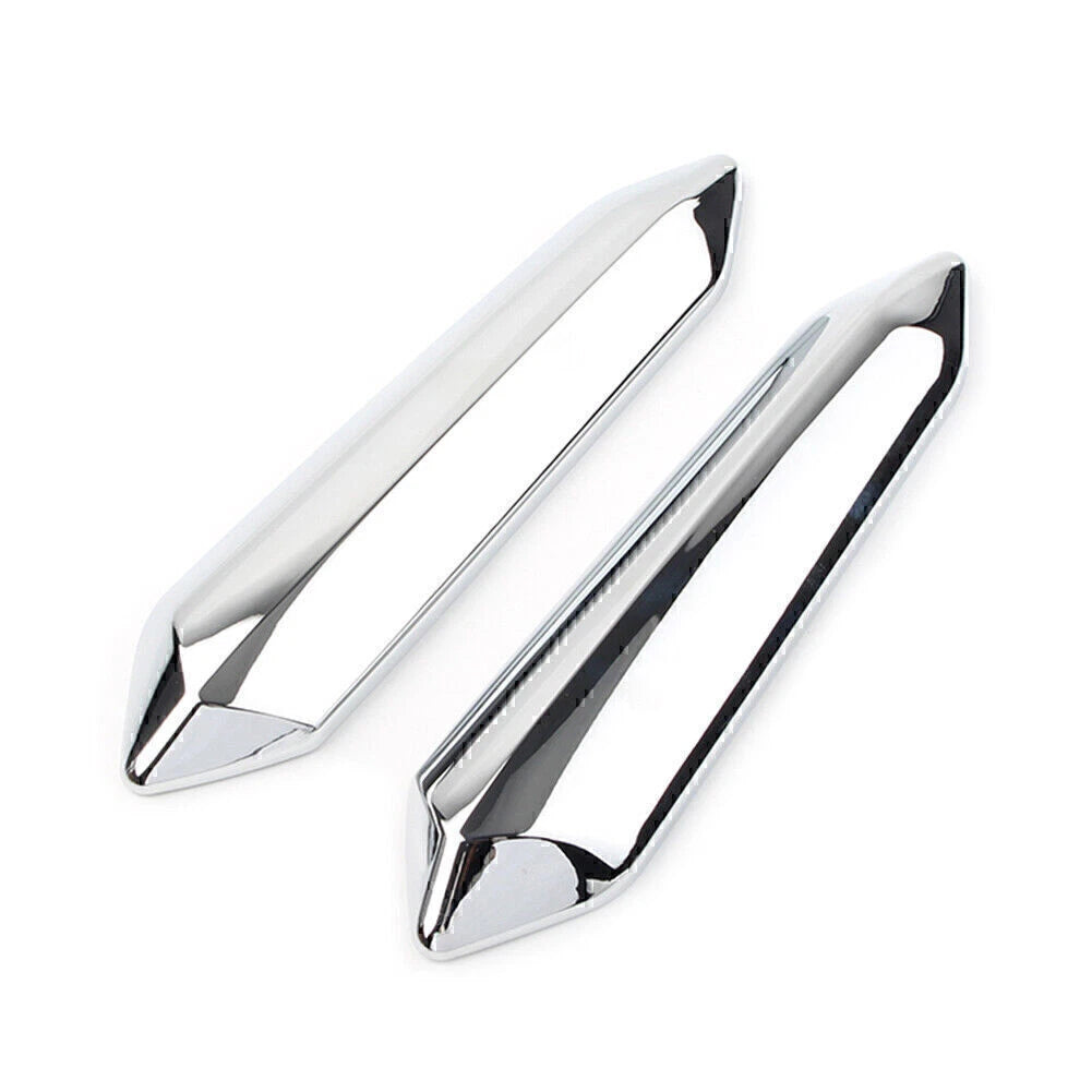 Pair Chrome Windshield Strut Covers for Honda Goldwing GL1800 (2018–2023)