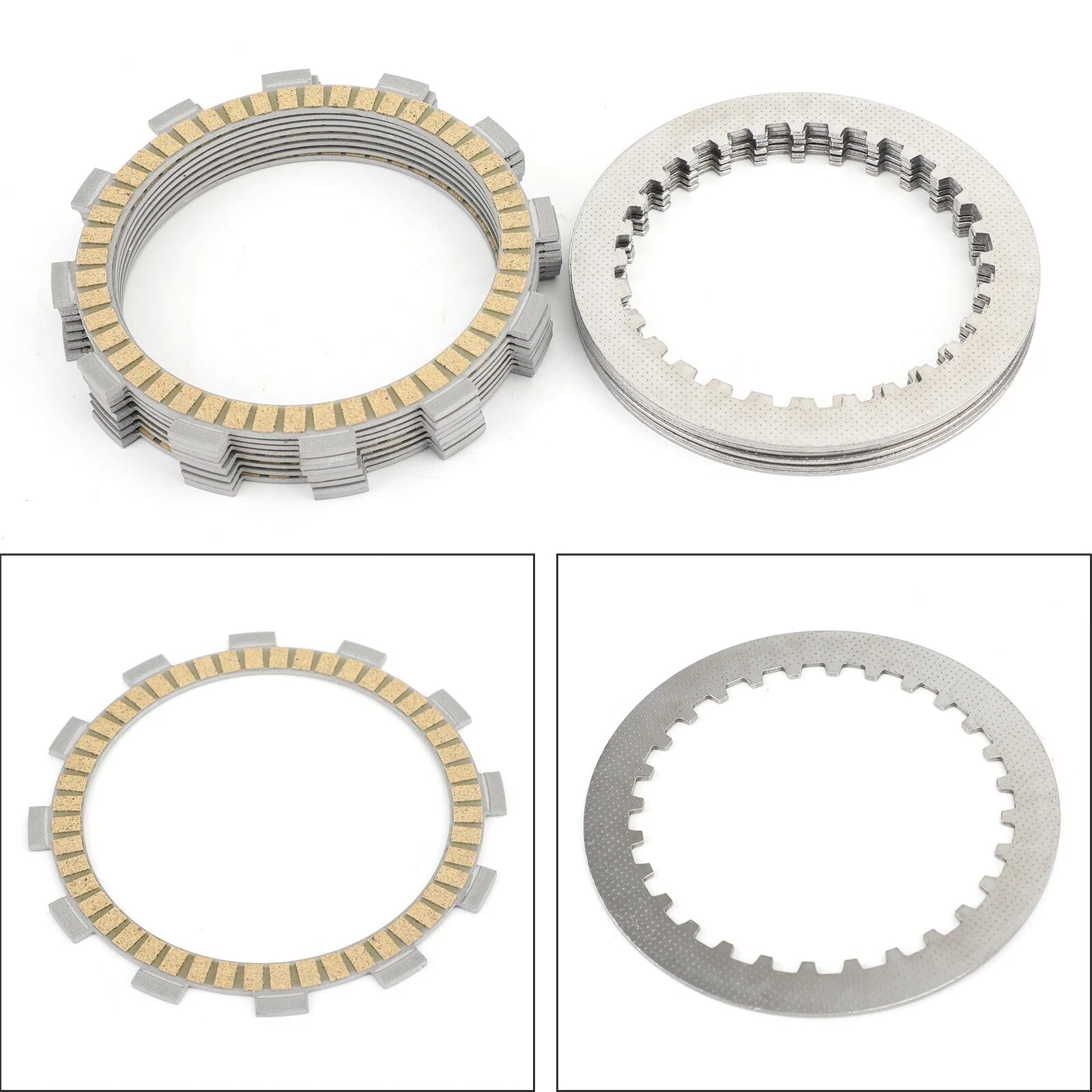 Clutch Kit Steel & Friction Plates for Suzuki GSF600 Bandit GSX-R750 (1985–1999)