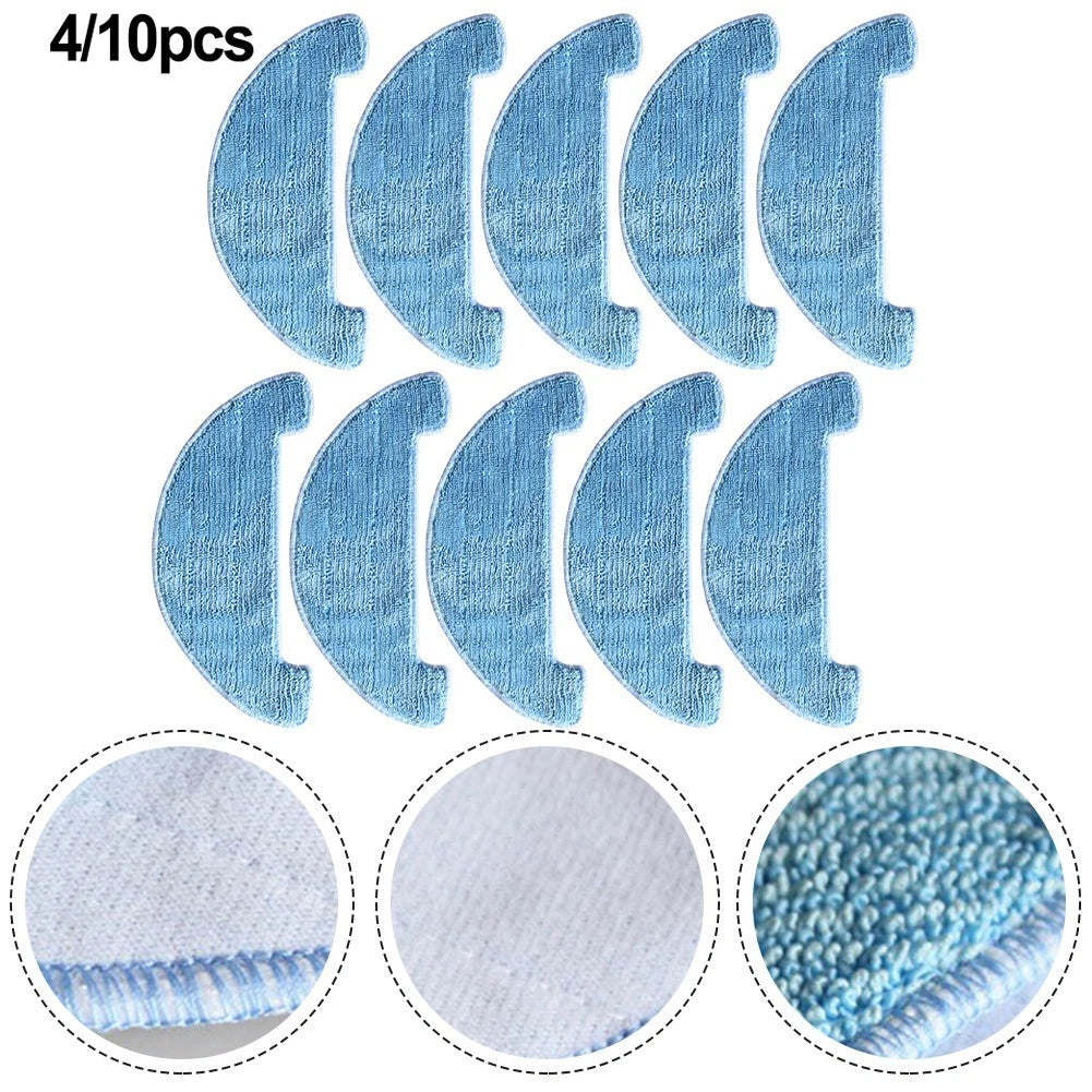 10X Mop Cloths Replacement Set for 360 P7 Robot Vacuum