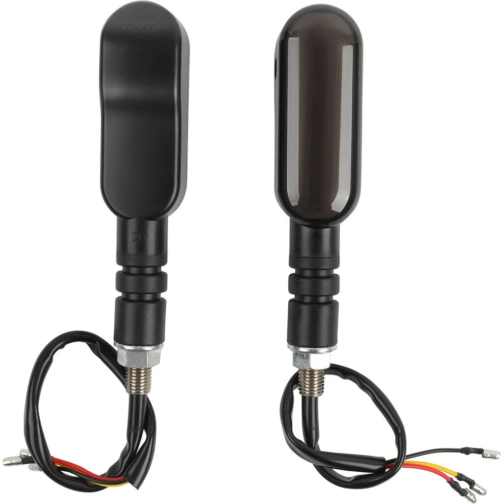 2X Sequential Flowing LED Turn Signal Indicator Lights for Motorcycle