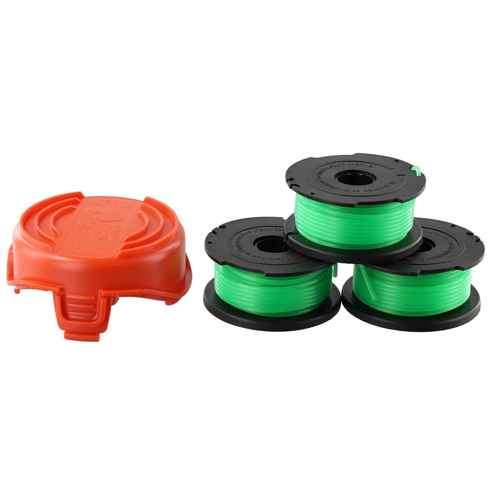 3 Pack A6482 Auto Feed String Trimmer Spool Line for Black & Decker (N/A)
