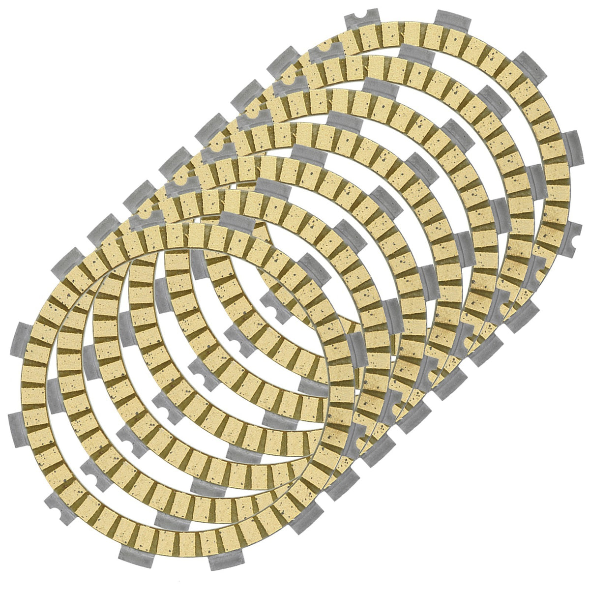 Clutch Friction Plates OEM Replacement for Kawasaki Prairie 250 KLT250 (1983–1985)