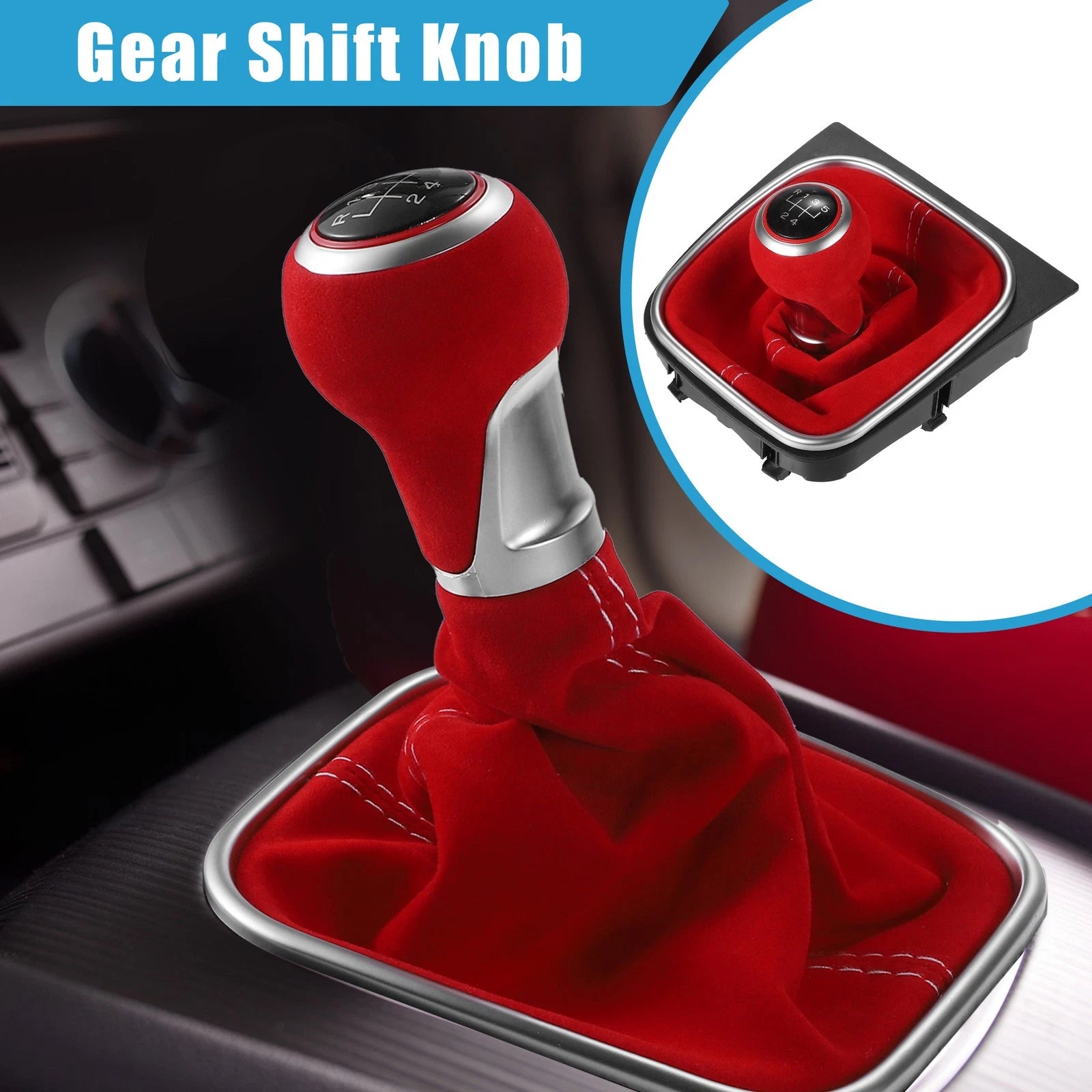 Manual Gear Shift Knob Boot Replacement for Volkswagen Golf MK7 (2013–2018)