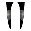 Rear Window Side Spoiler Canard Splitter Trim for BMW X1 E84 (2009–2015) Gloss Black