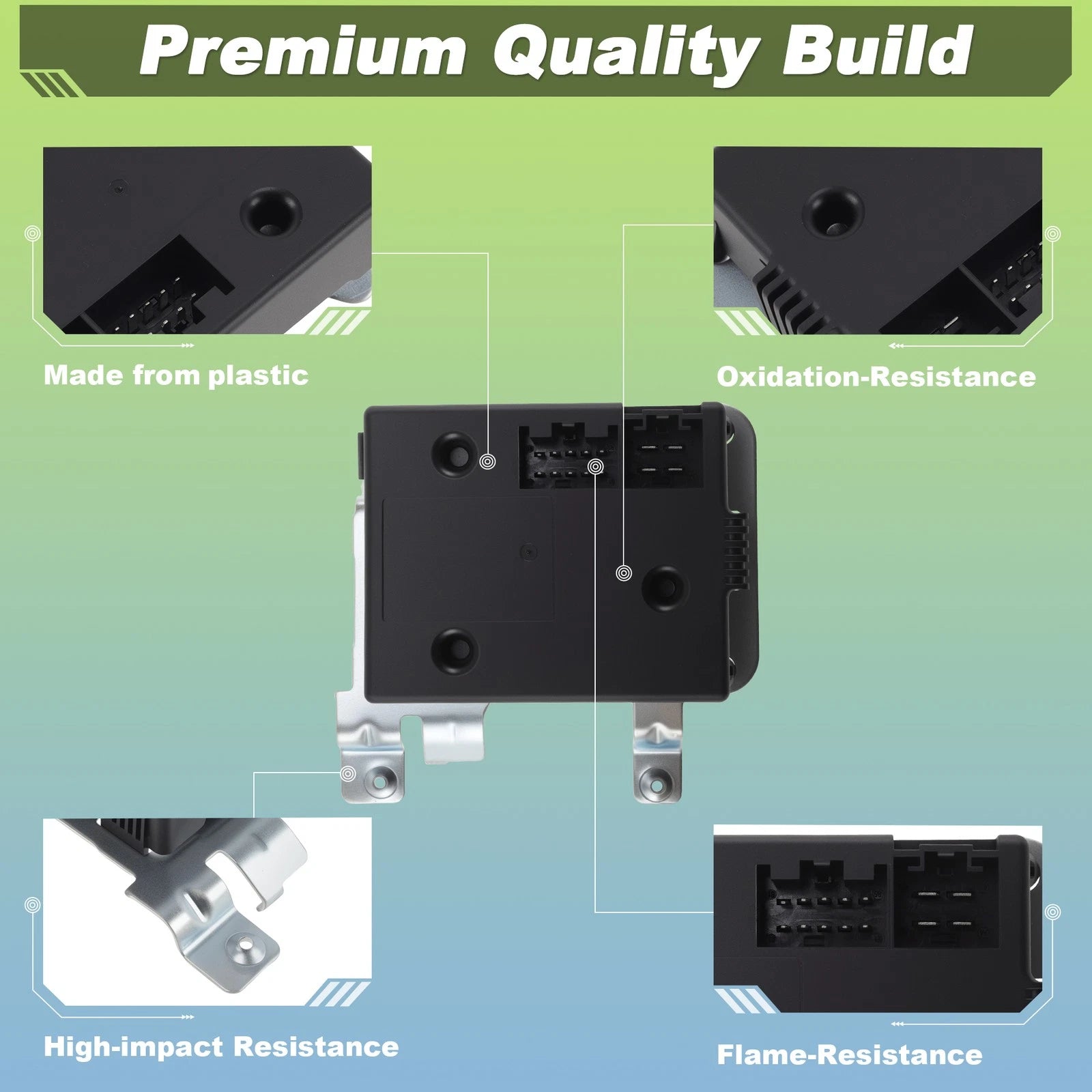 Brake Control Module for Dodge Ram 1500 (4+10 Pins, 82214492AB)