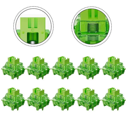 Gaming Green Dragon Switch Linear Action 100M Cycles
