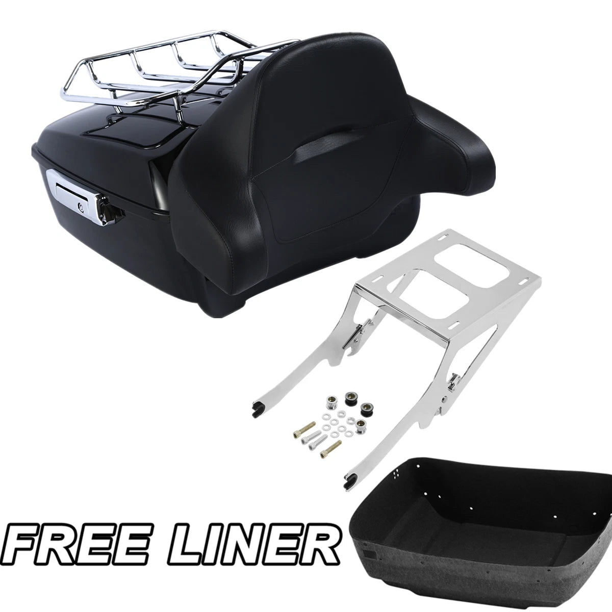 Trunk Pad Mount Rack for Harley Softail Heritage Classic FLHC (2018–2023)