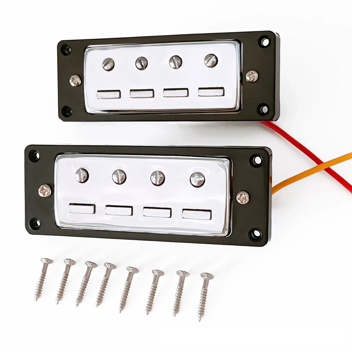 4-String Humbucking Bridge Pickup & Neck Kit for Universal Electric Bass