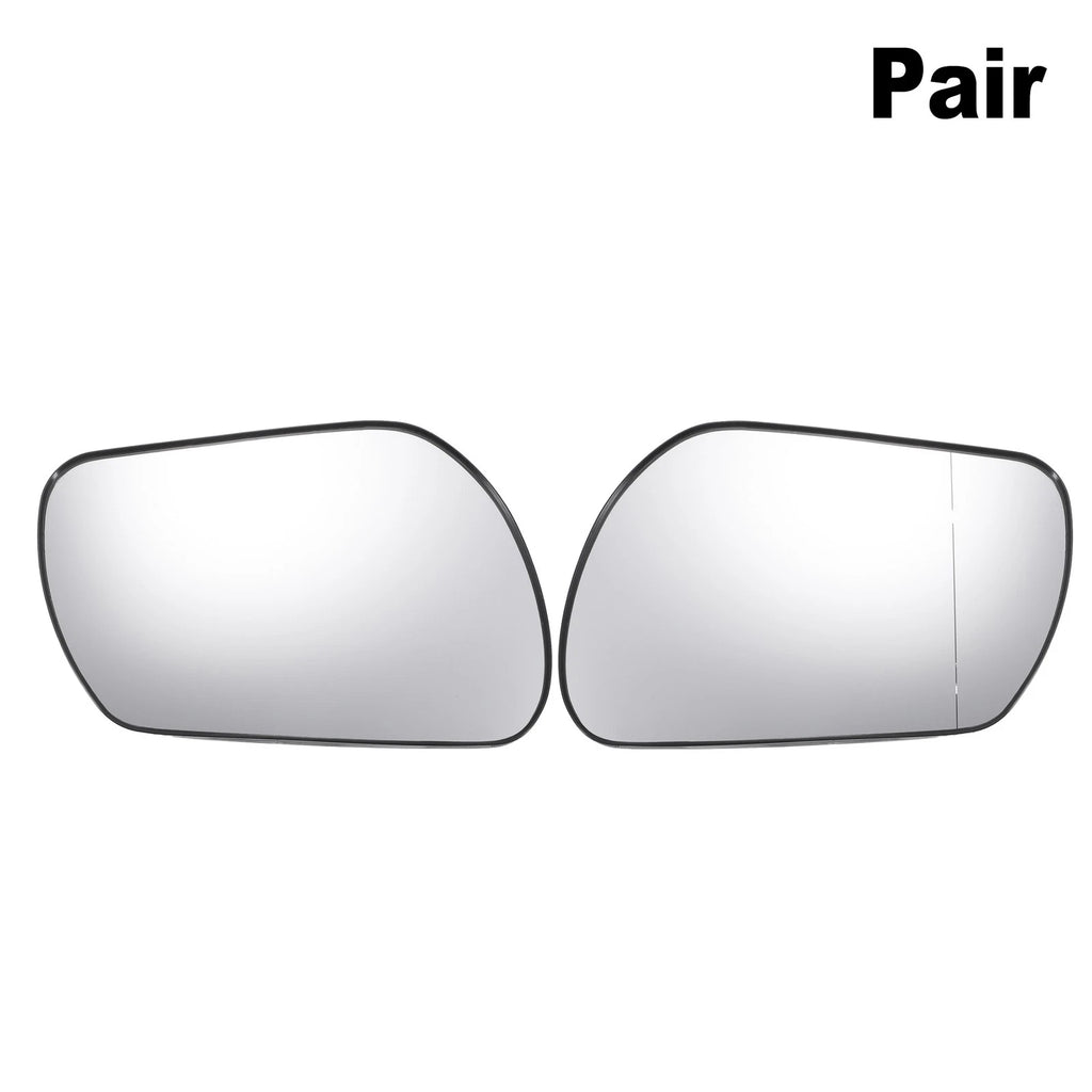 Side Mirror Glass Pair Left Right Replacement for Mazda 3 6 (2004–2019)