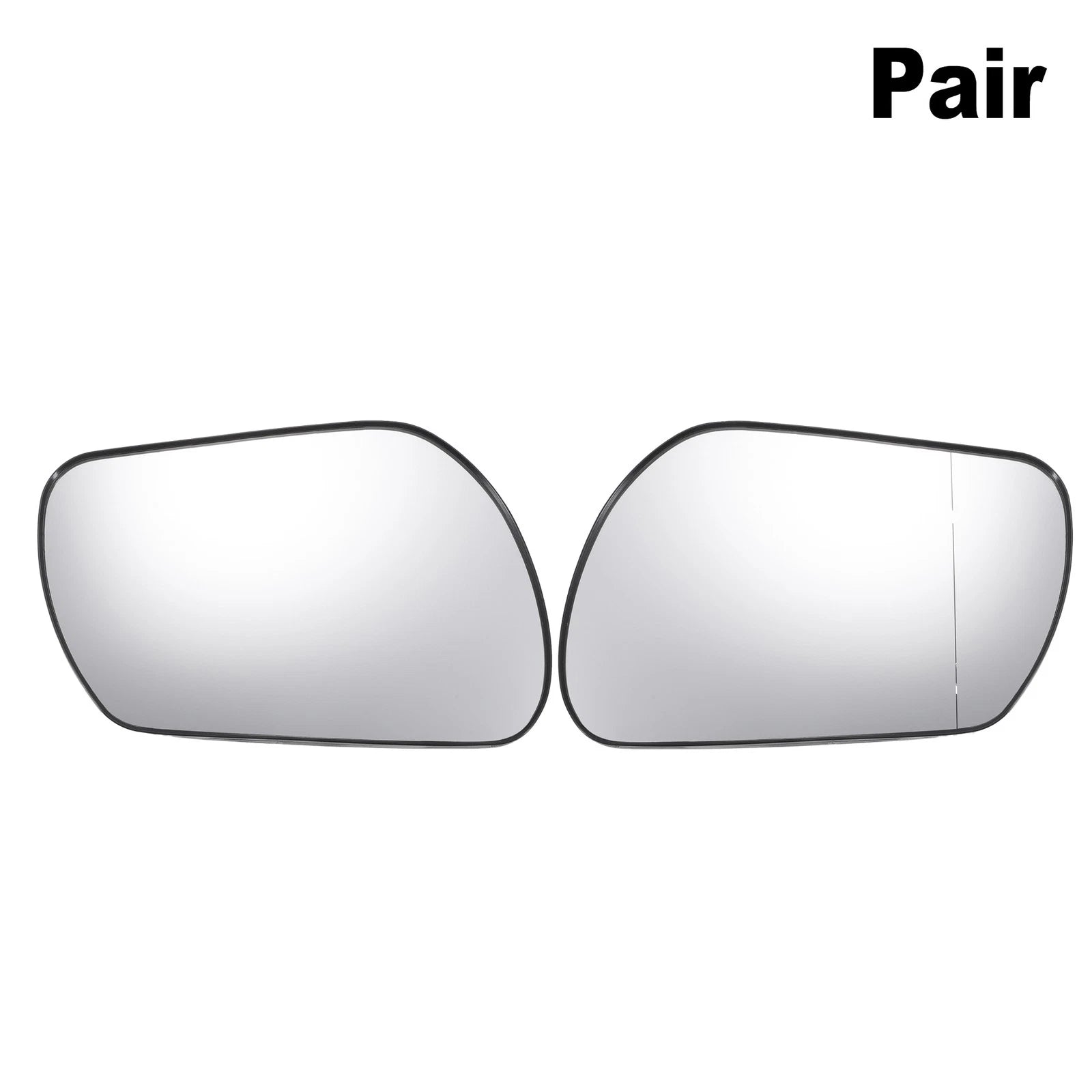 Side Mirror Glass Pair Left Right Replacement for Mazda 3 6 (2004–2019)