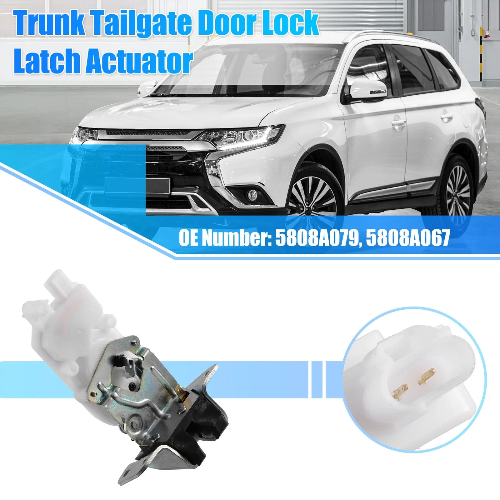 Trunk Latch Lock Actuator Replacement for Mitsubishi Outlander (2006–2021)