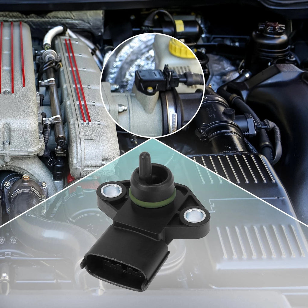 Manifold Absolute Pressure Sensor Replacement for Hyundai Accent Kia Rio (2011–2018)