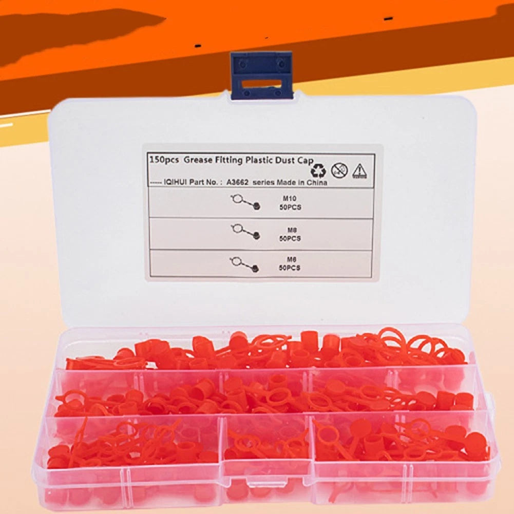 150PC Grease Nipple Protection Kit for Universal Applications