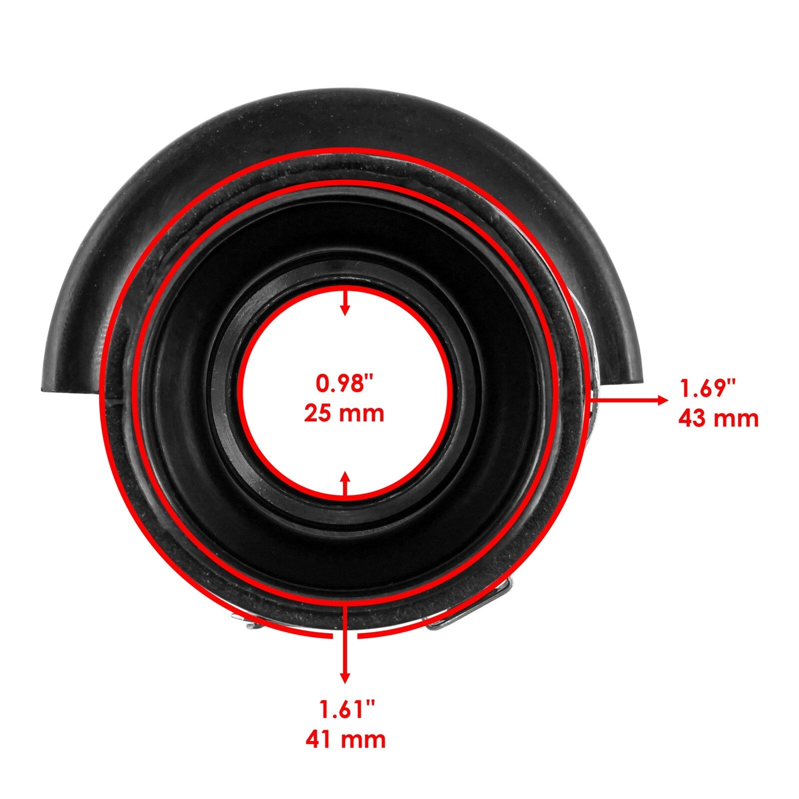 Drive Shaft Bellow Boot and Bearing for SeaDoo RXP 155 (2007–2008)