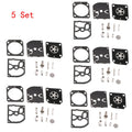Set of 5 Carb Repair Kits Diaphragm Gasket RB-100 for ZAMA C1Q-S Stihl BG45 HS45 FS55