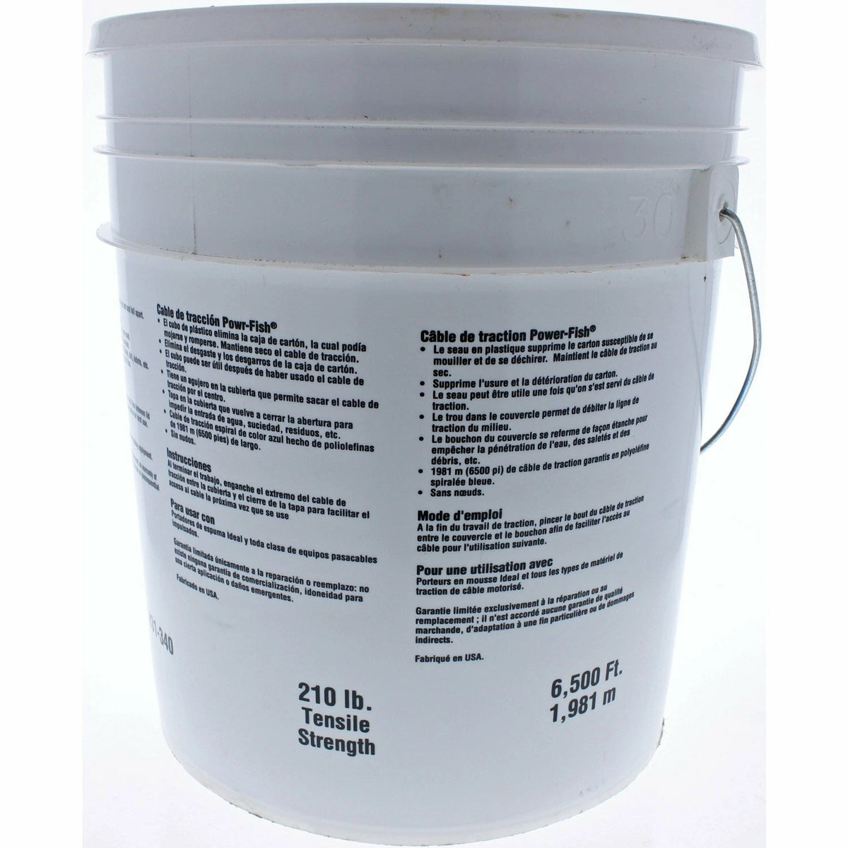 31-340 Powr-Fish Heavy-Duty Pull Line for Ideal
