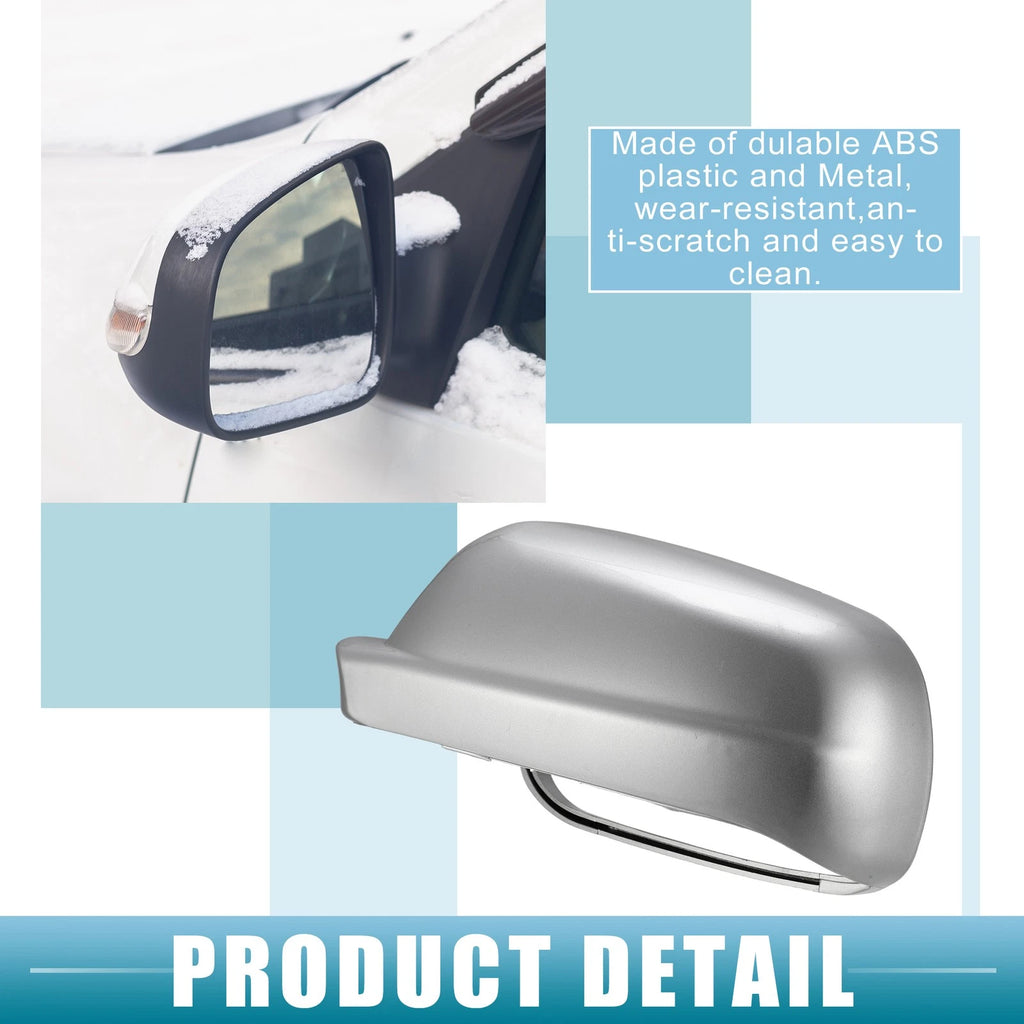 Rearview Mirror Cover Pair Replacement for VW Jetta (2011–2018)