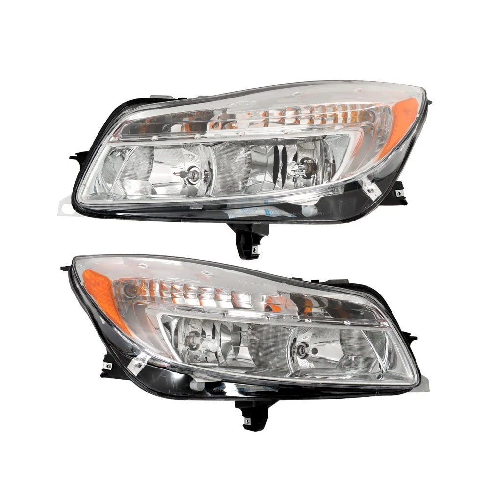 Set of 2 Headlight Replacement Halogen for Buick Regal (2011–2013) L+R