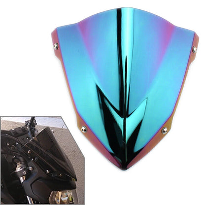 Deep-Iridium Windshield Wind Deflector for Yamaha MT-07/FZ-07 (2018–2021)