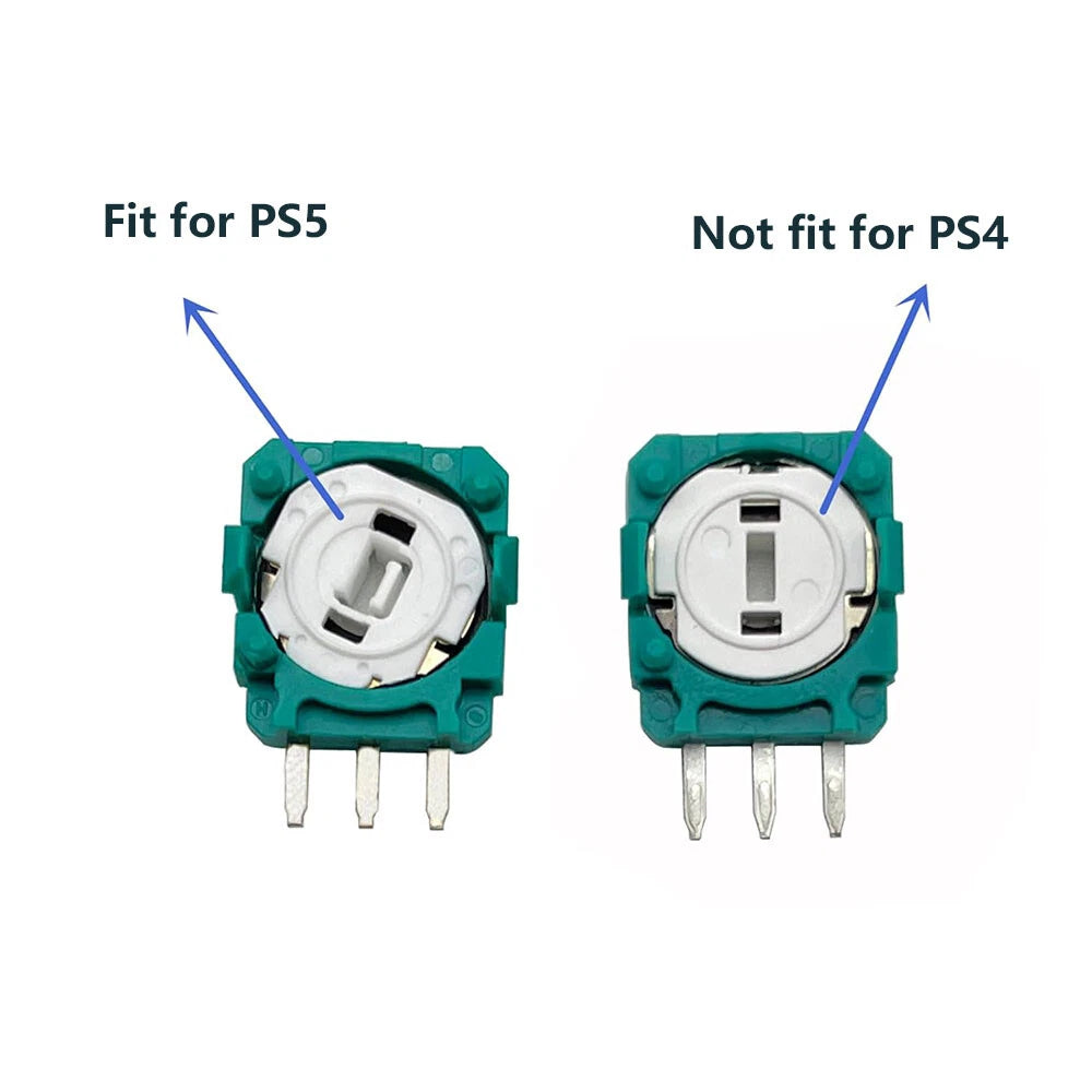 16Pcs 2k3 Ohm 3-Pin Trimmer Potentiometer for PS5 (Aftermarket Replacement)