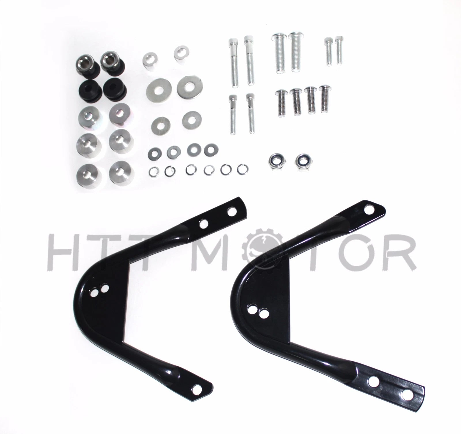2X Tour Pack PAK Docking Hardware Kit for Harley Davidson Touring (1997–2008)
