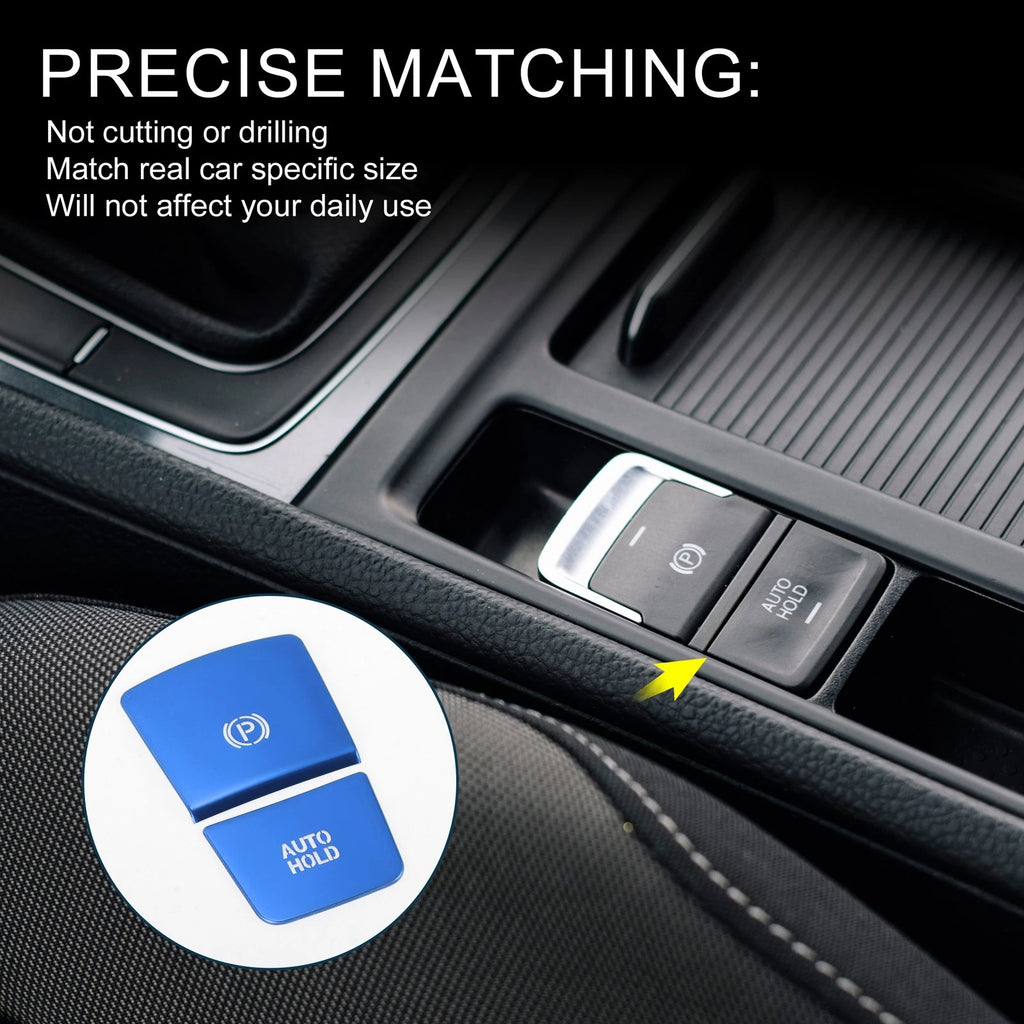 Gear Shift Handbrake Button Switch Cover Replacement for Hyundai Santa Fe (2019–2021)