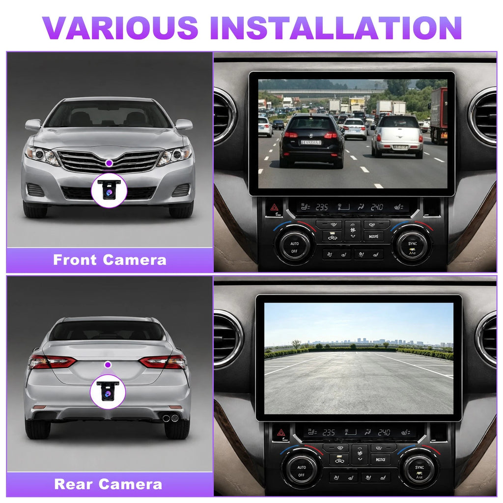 AHD 1080P Backup Camera for Universal Vehicles (170° View, IP69)