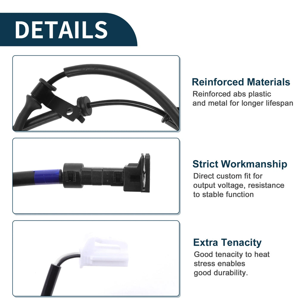 ABS Wheel Speed Sensor No. 919201G000 for Kia RIO5 (2006–2011)