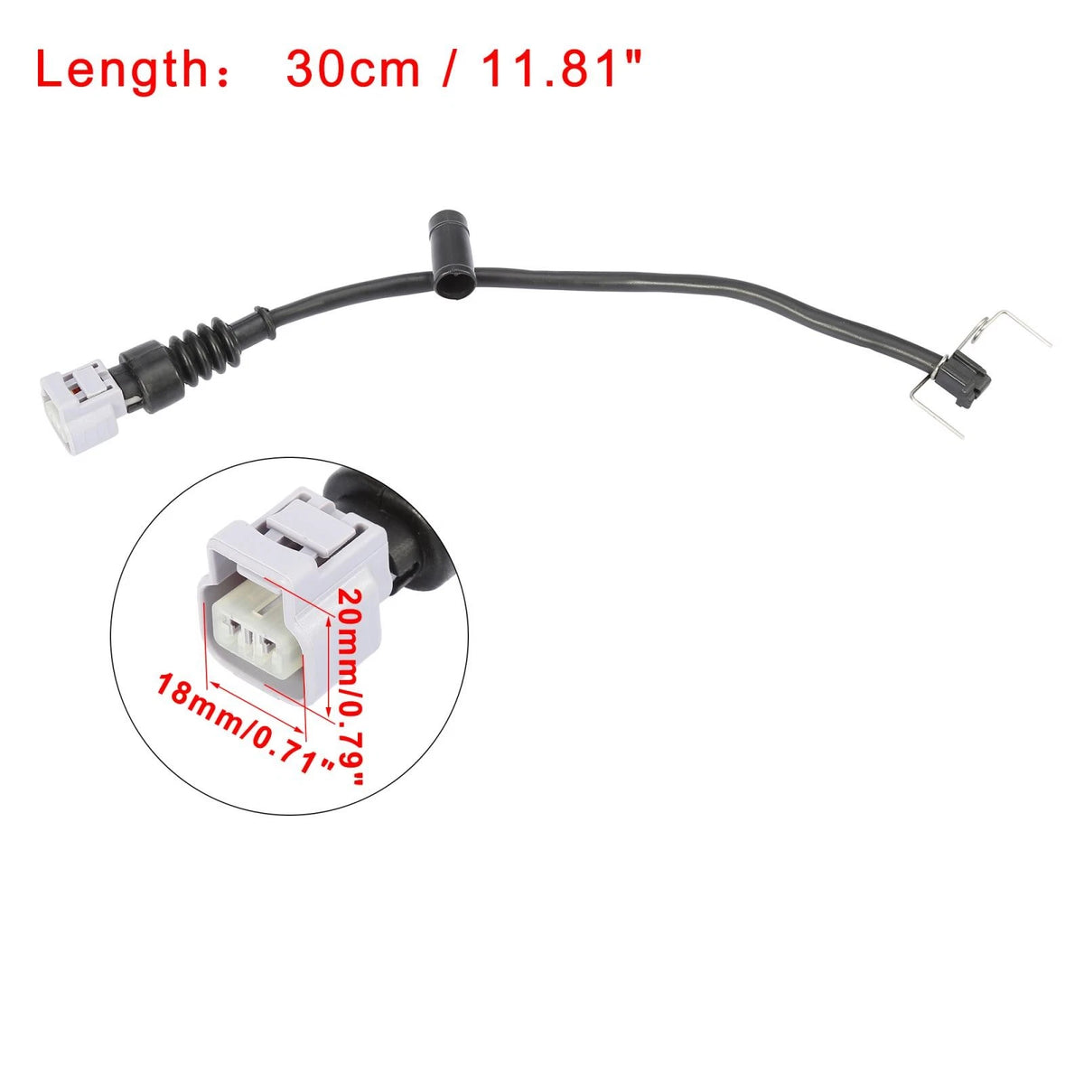 2pcs Front Brake Pads with Electronic Wear Sensor for Lexus LS430 (2001–2006)