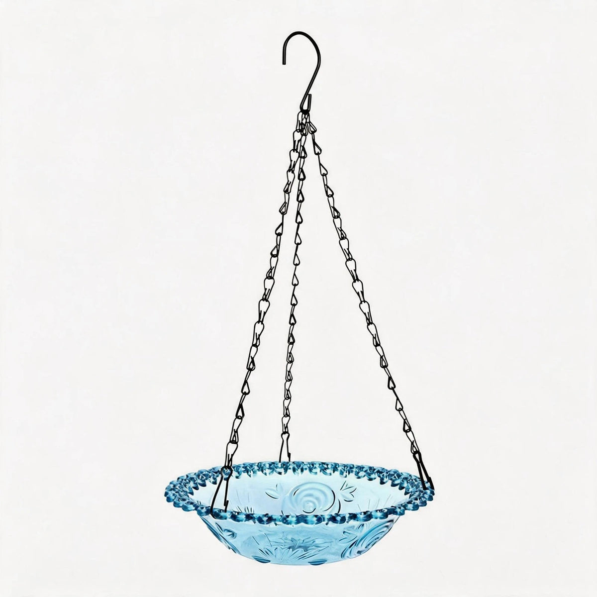 Bird Bath and Feeder Hanging Device for Patio Balcony Garden