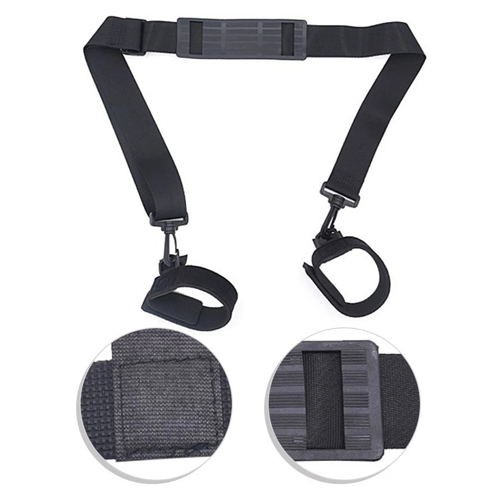 Fishing Rod Carrier Strap for Universal Use (Adjustable Foam Rubber)