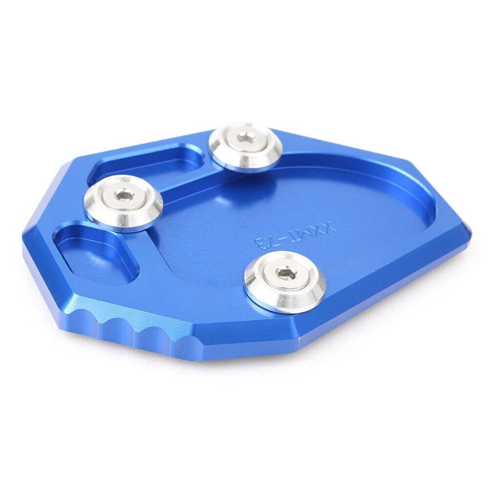 Sidestand Kickstand Extension Pad for Yamaha FZ6R (2009–2015) - Blue