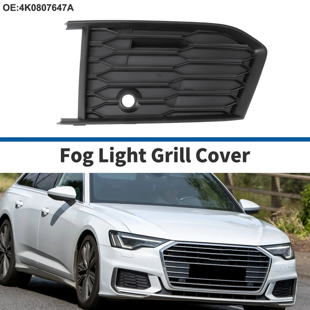 Front Left Fog Light Grill Replacement for Audi A6 (2019–2023)