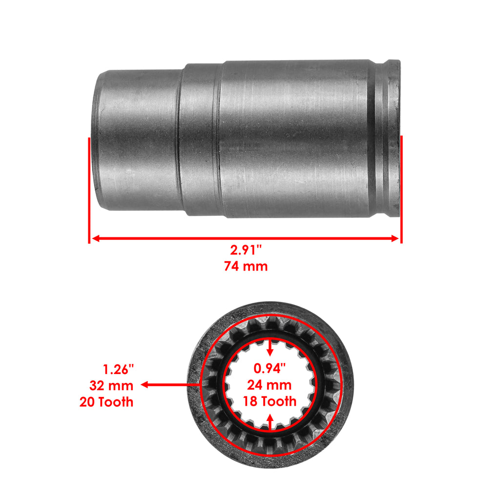 Front Differential Drive Shaft Replacement for Can-Am Renegade 850 4X4 (2012–2022)