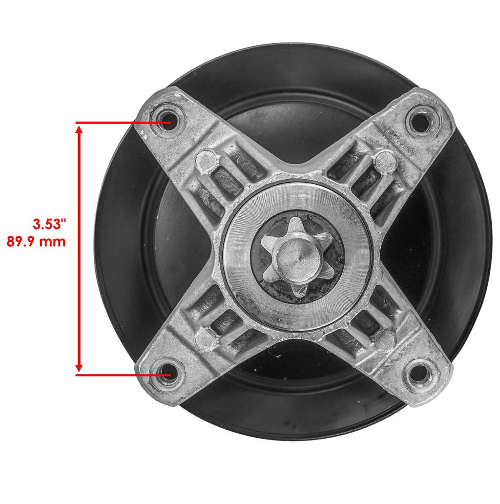 Spindle and Deck Ring Replacement for MTD RZT42 EZT-L42 RZT-S42 (2002–2010)