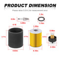Air Filter + Fuel Filter + Gasket for Yamaha Golf Cart G2 G5 G8 G9 G11 (1985–1995)