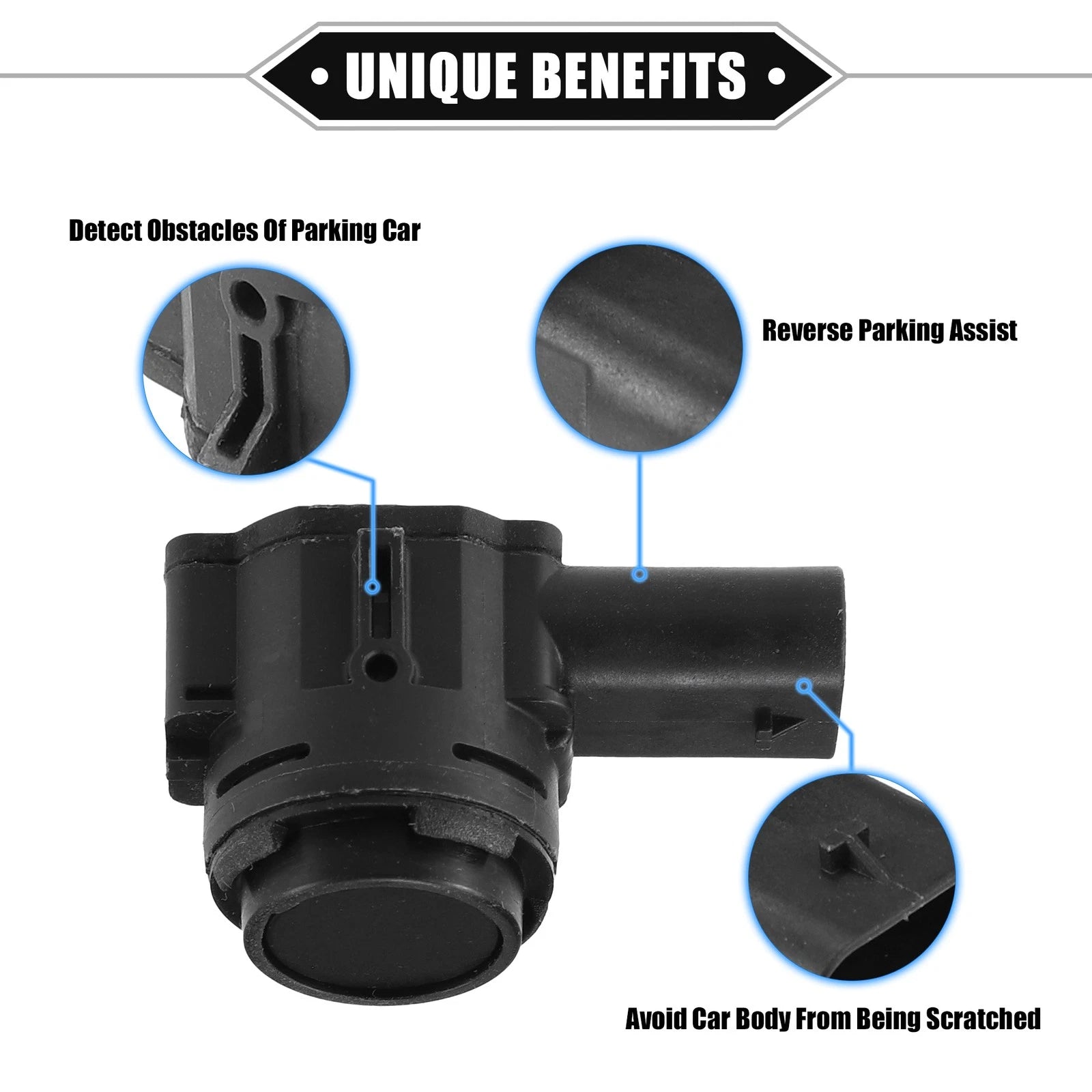Parking Assist Sensor Kit 4pc Replacement for Chevrolet Blazer Silverado (2019–2024)