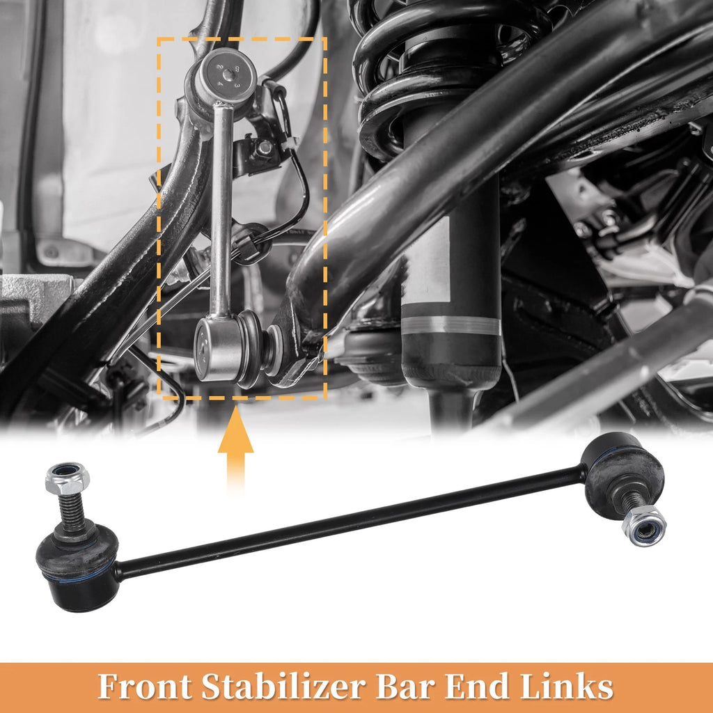 2pcs Front Stabiliser Sway Bar Link Replacement for BMW 525i (2001–2003)
