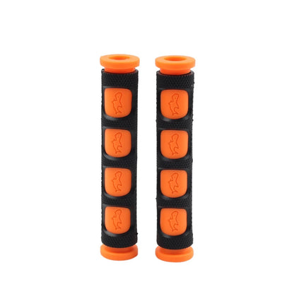 2X Rubber Brake Clutch Handle Bar Grips Lever Sleeve Cover - Universal Orange